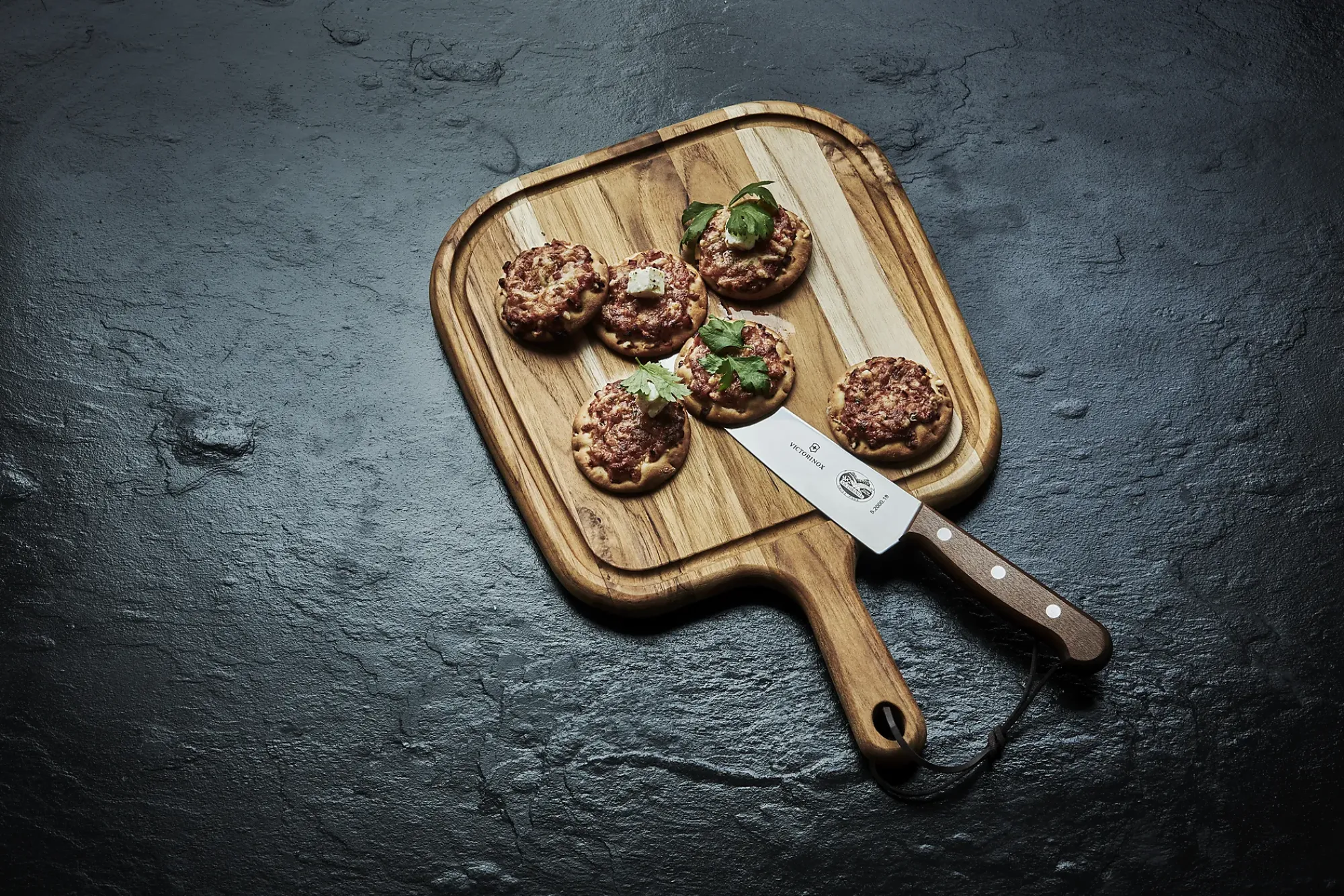 Knivsett Kebony 3stk-Victorinox