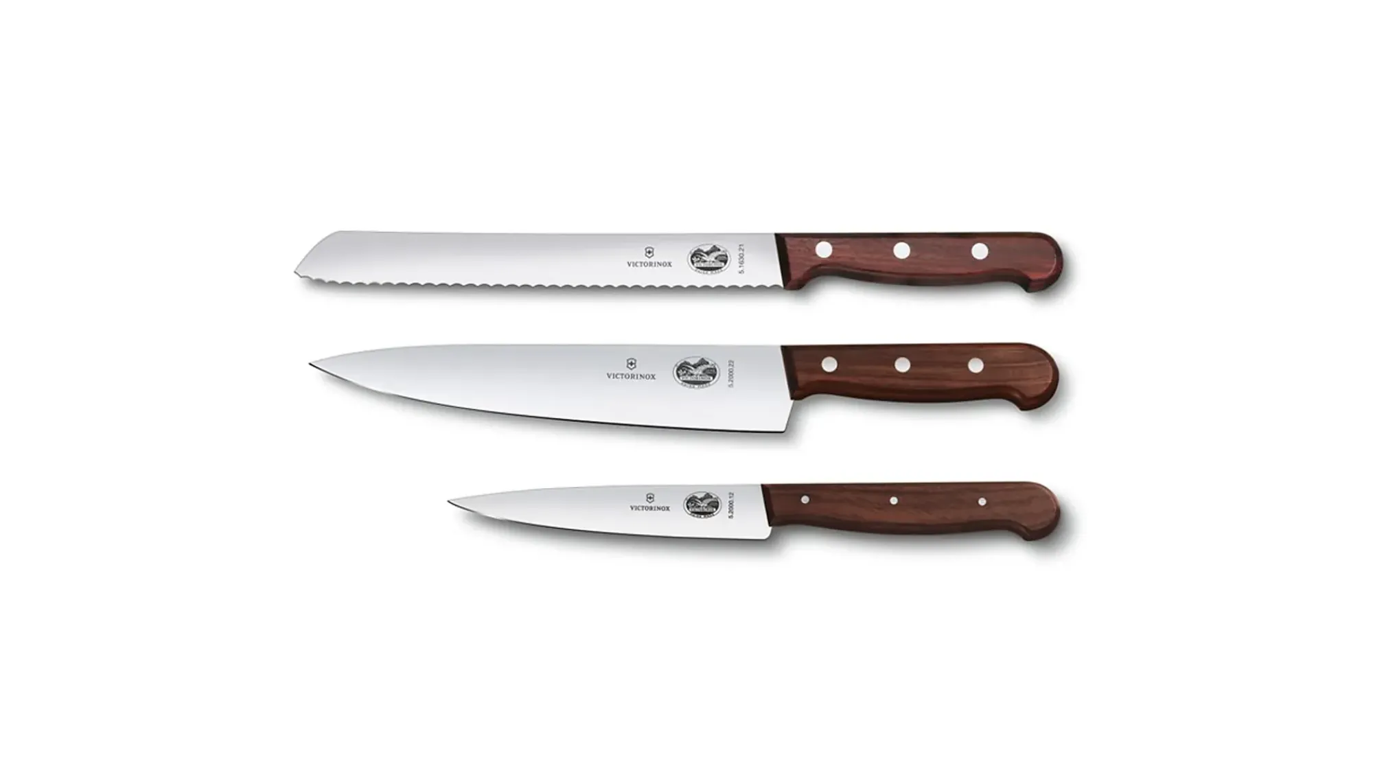 Knivsett Kebony 3stk-Victorinox