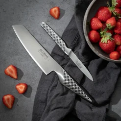 Knivsett med grønnsakskniv og rotkniv GS-5 og GSF-15-Global Discount