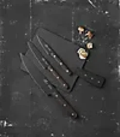 Knivsett Phenix 3 deler sort/tre-Lion sabatier Outlet