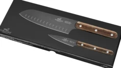Knivsett Phenix sort/tre 2stk-Lion sabatier internationa New