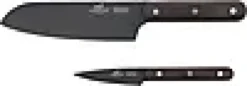 Knivsett Phenix sort/tre 2stk-Lion sabatier internationa New