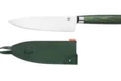 Kokkekniv smaragd damask 20cm-Øyo Outlet