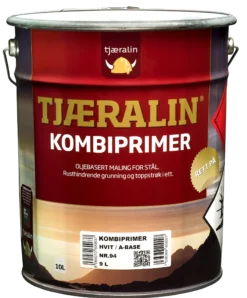 Kombiprimer hvit /A-base 9l-Tjæralin New