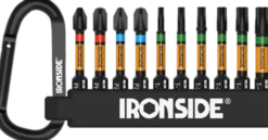 Kraftbitssett belteklips 10 deler-Ironside