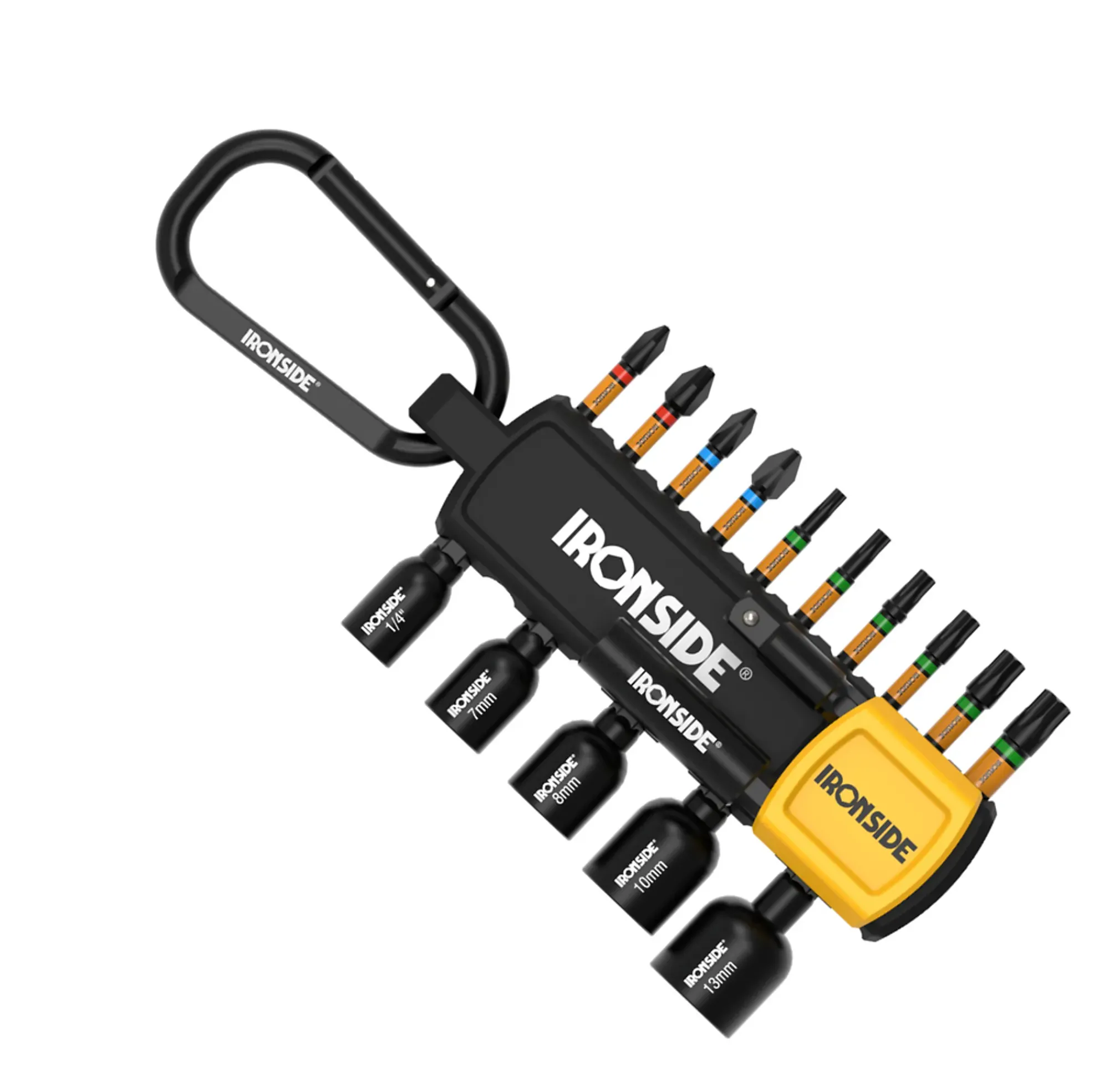 Kraftbitssett belteklips 17 deler-Ironside Clearance