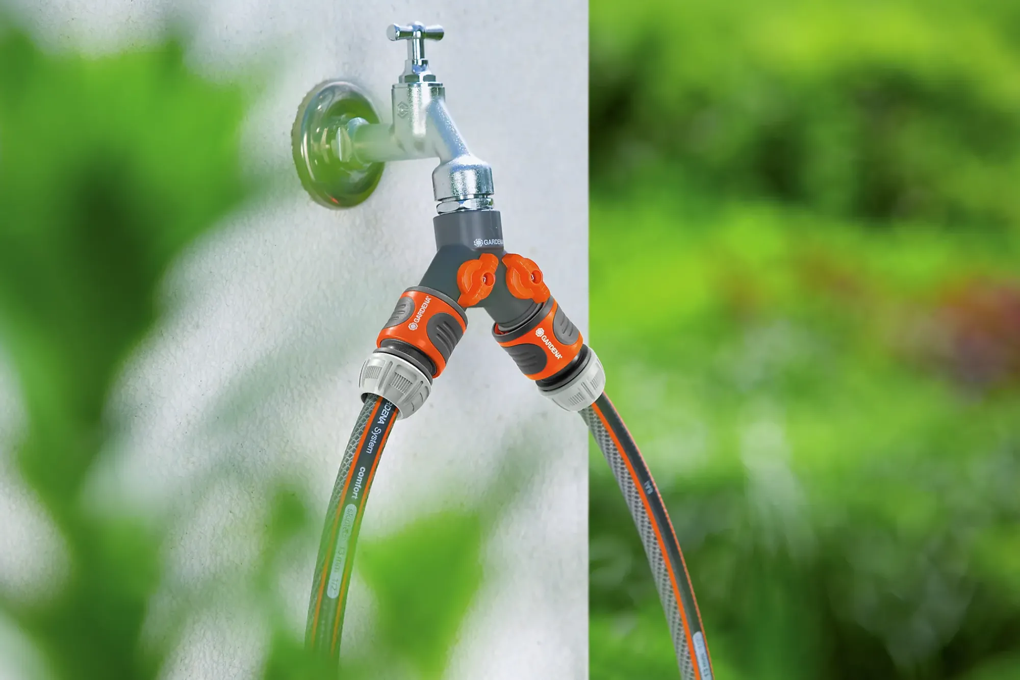 Krankobling 936 1/2" dobbelt uttak-Gardena New