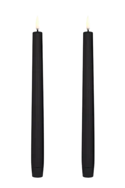 Kronelys LED 2stk 25cm-Uyuni Online