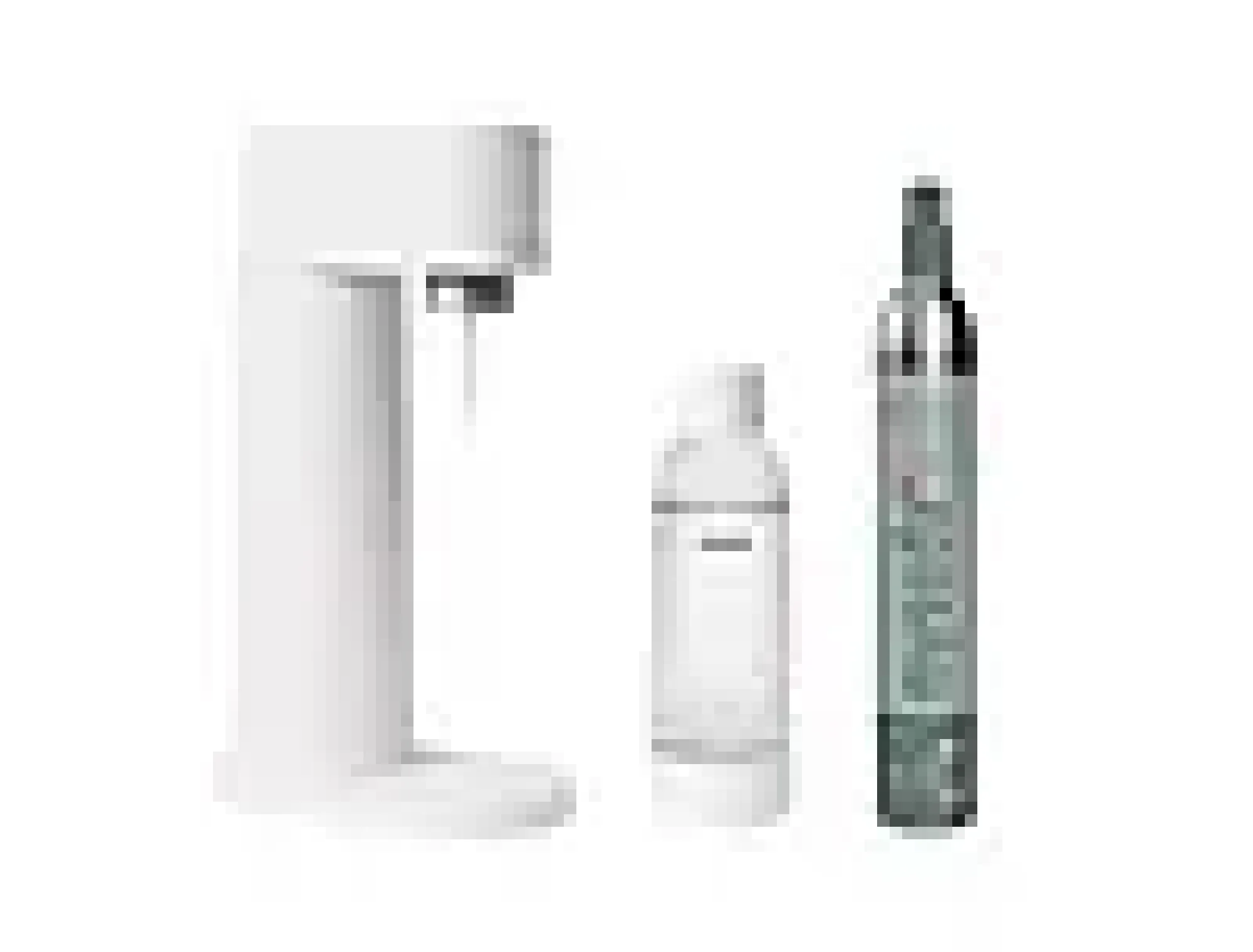 Kullsyremaskin Woody White (incl. 60L sylinder)-Mysoda Hot