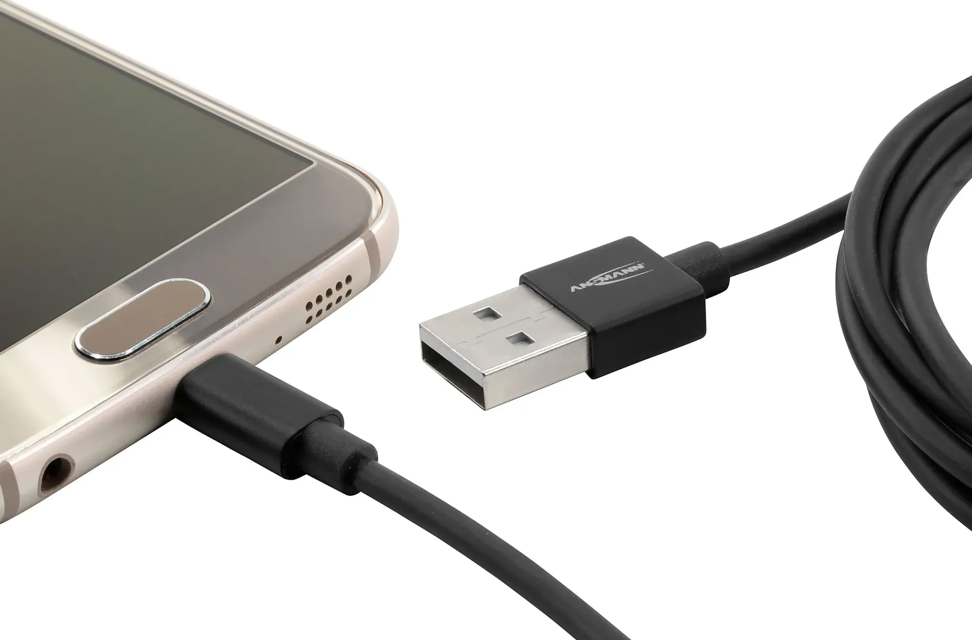 Ladekabel Micro-USB 2m-Ansmann Outlet