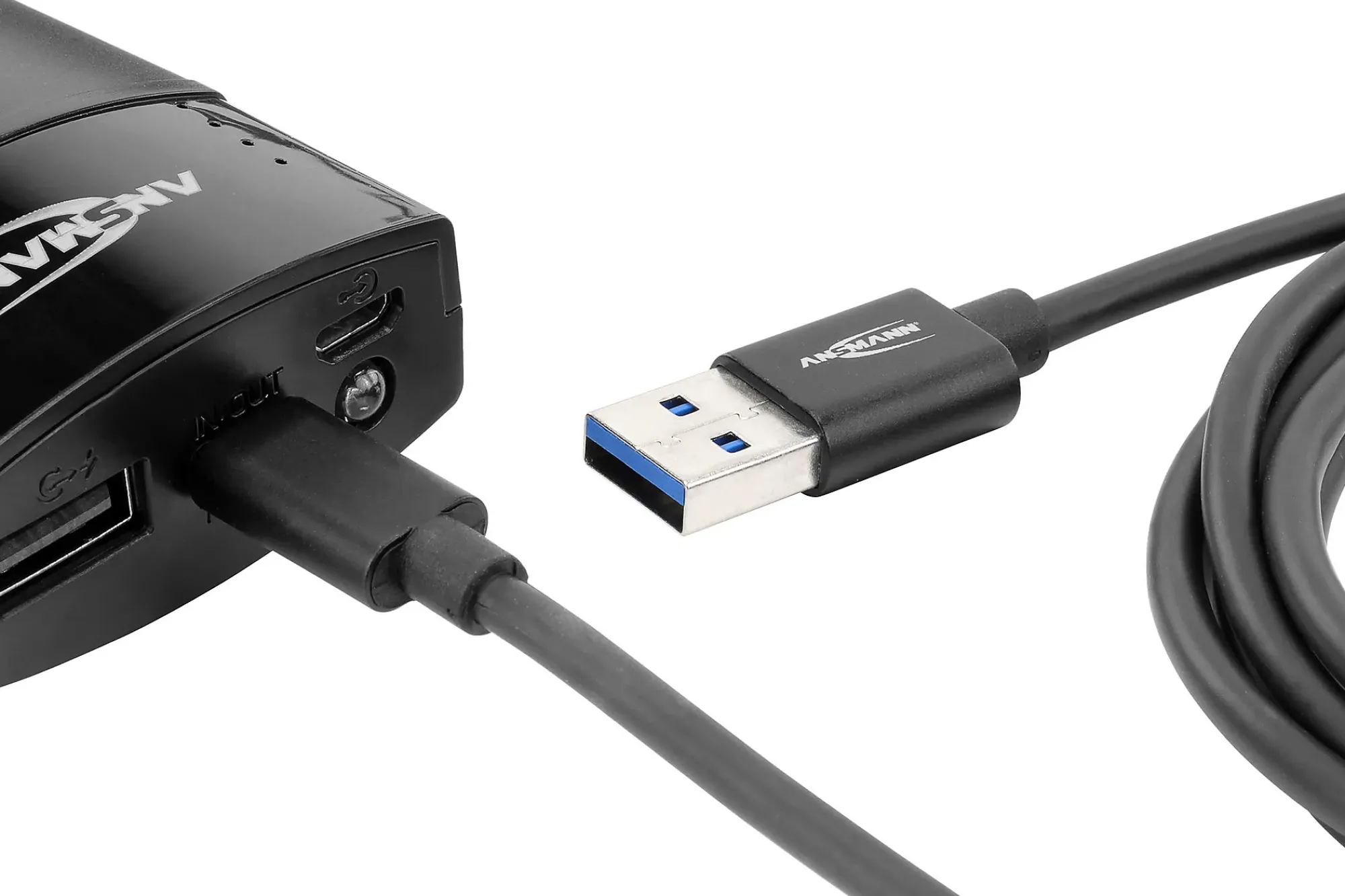 Ladekabel USB-A til USB-C 2m-Ansmann Sale