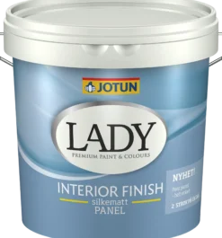 LADY Interior Finish 10 hvit base 3l-Jotun Hot