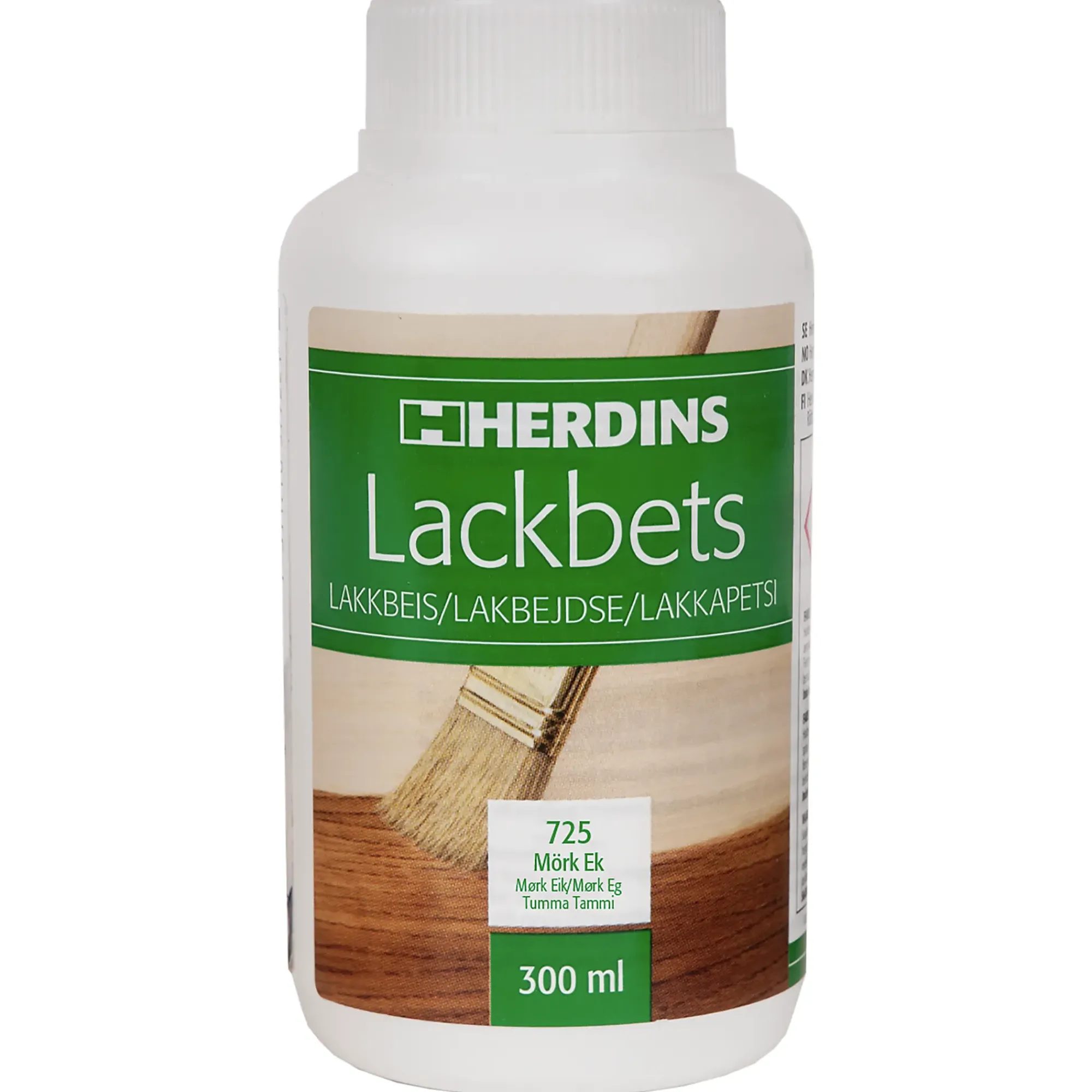 LAKKBEIS 725 MØRK EIK 0,3L-Herdins Clearance
