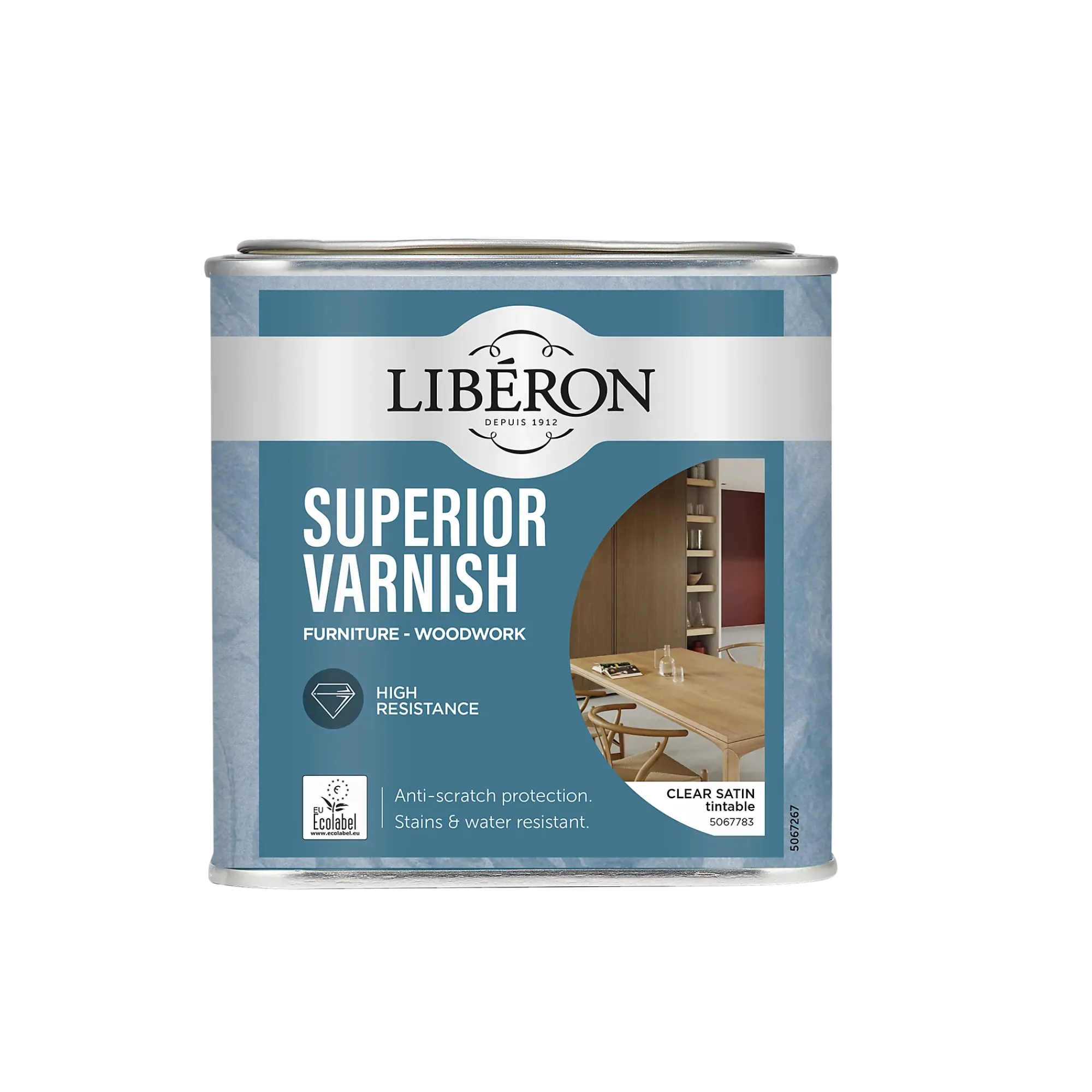 Lakk Superior klar silkematt 500ml-Liberon