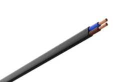 Lampettledning 2x0,75 svart 5m-Gelia Outlet