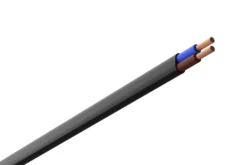 Lampettledning 2x0,75 svart 5m-Gelia Outlet