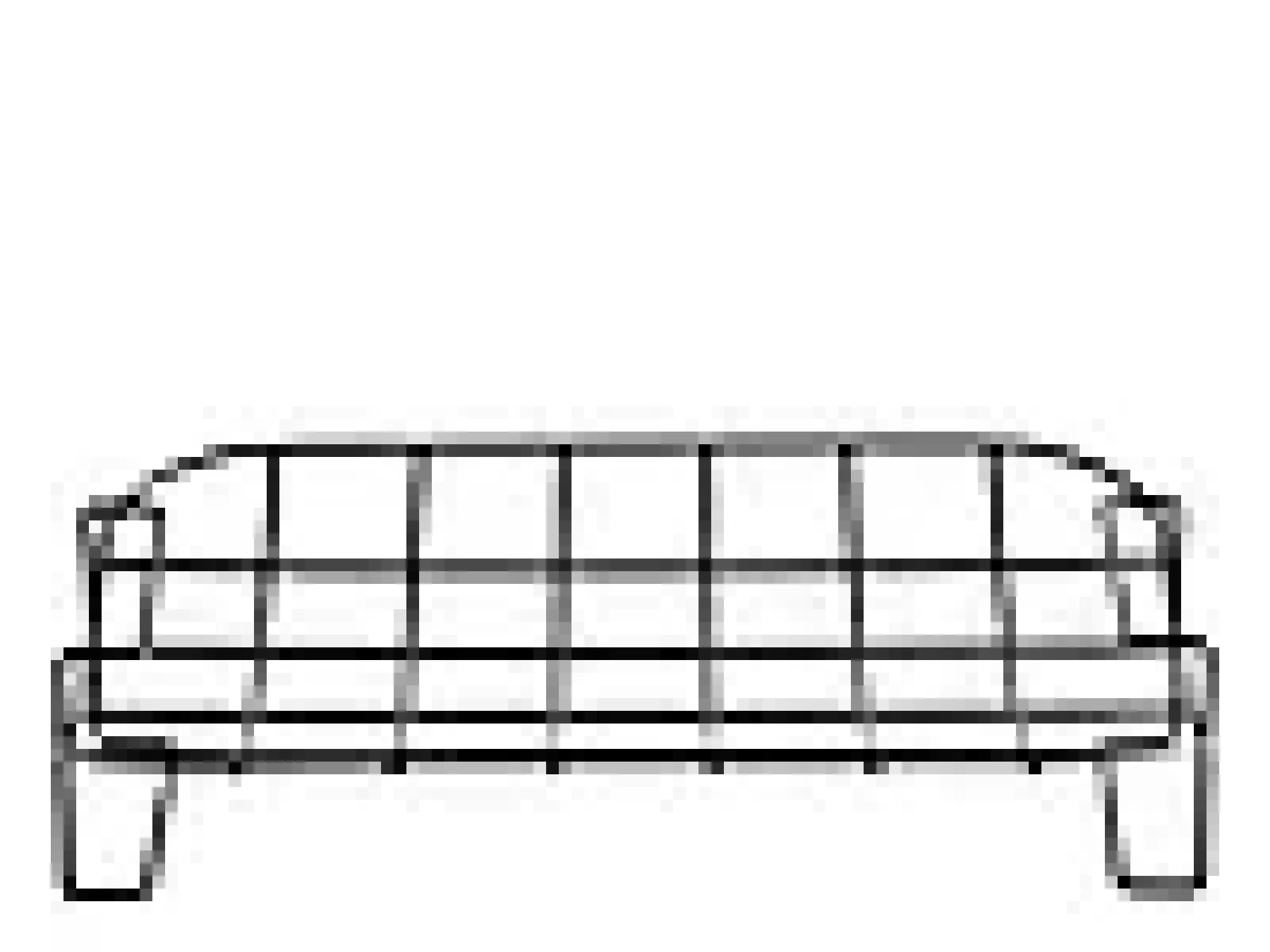 Langpanne med Rist Karbonstål 38x32x7.5cm-Invite Outlet