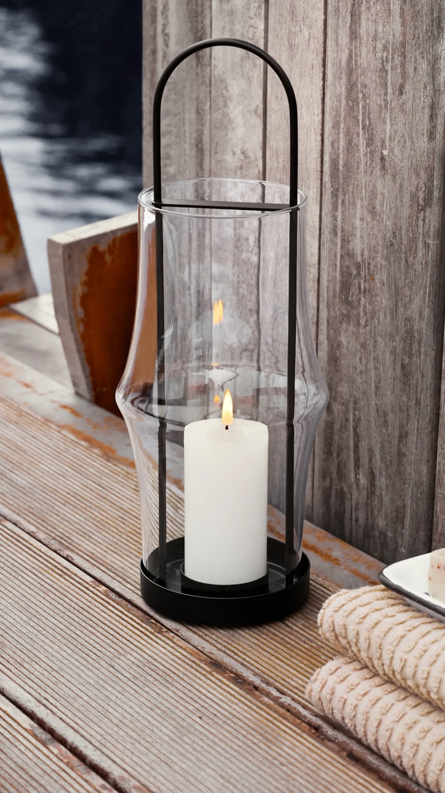 Lanterne ARC klar 39cm-Holmegaard Online