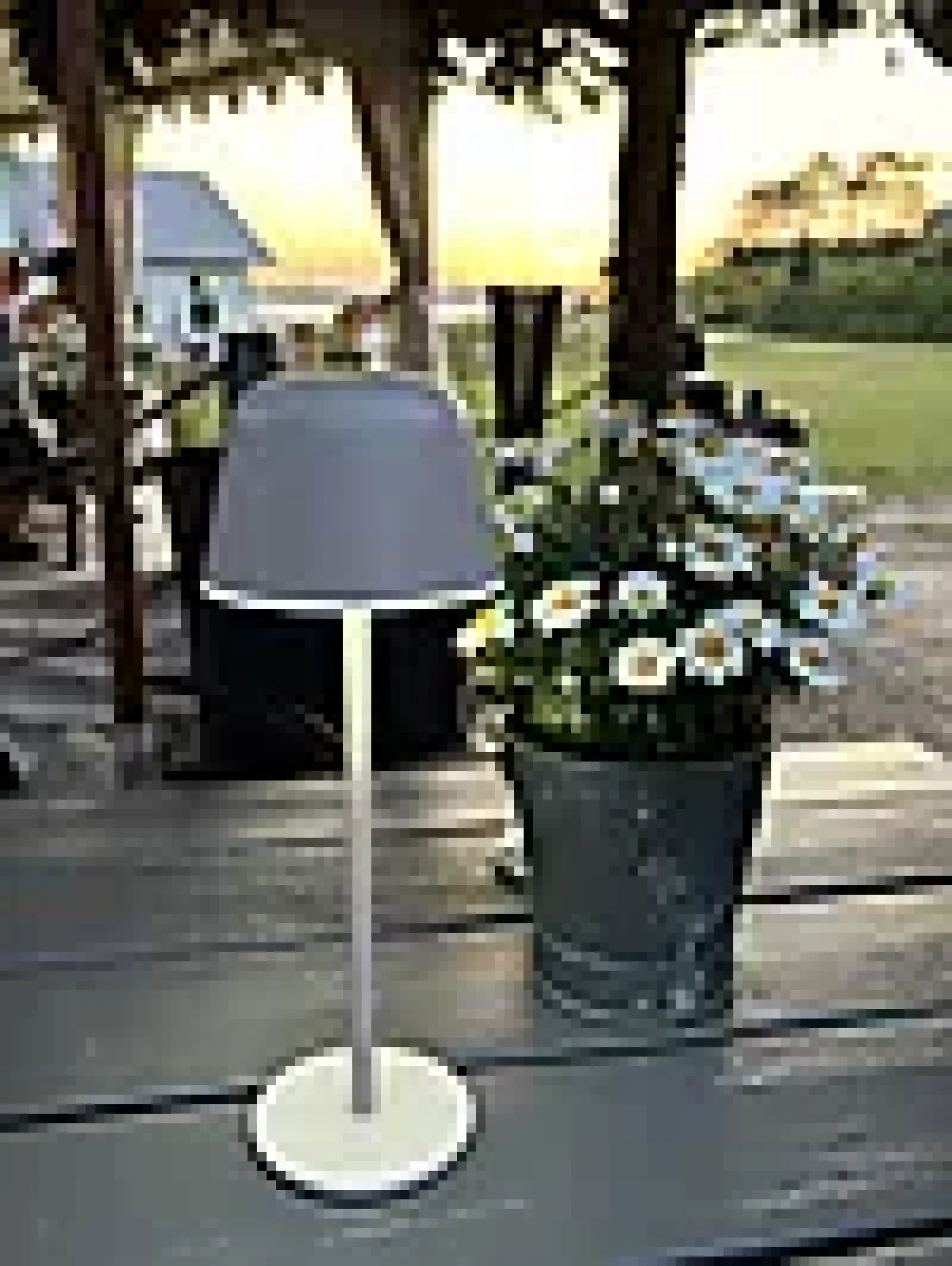 Led Bordlampe Utendørs Beige Oppladbar Usb-Osram Discount