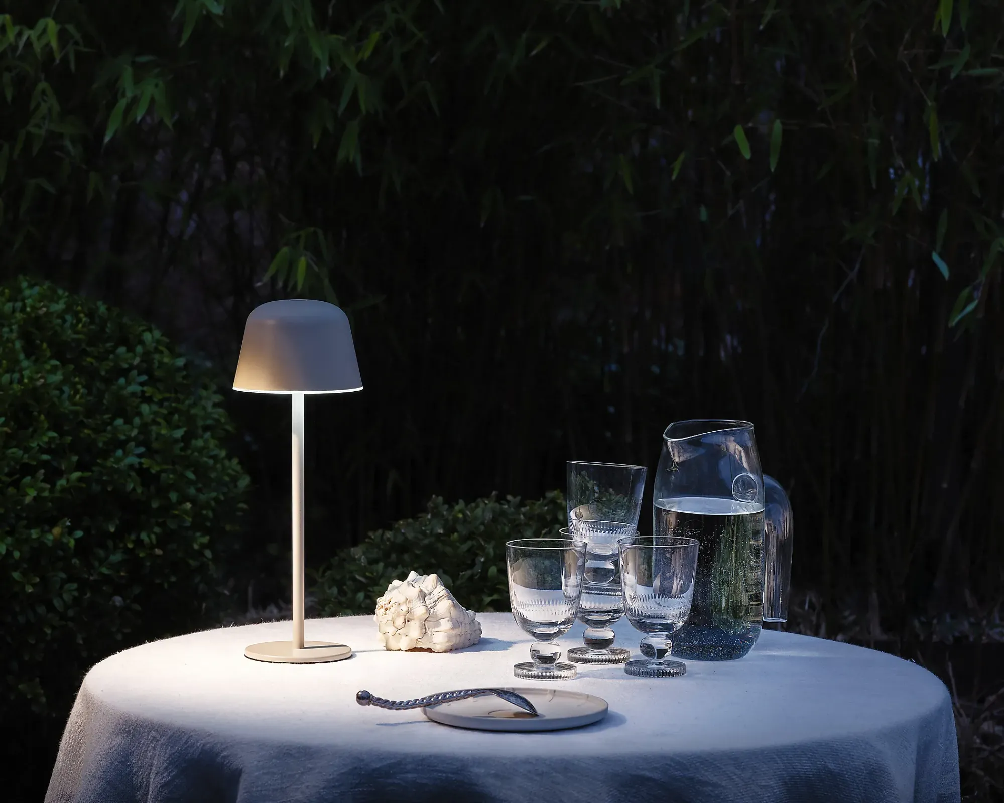 Led Bordlampe Utendørs Beige Oppladbar Usb-Osram Discount