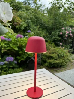 Led Bordlampe Utendørs Magenta Oppladbar Usb-Osram Sale