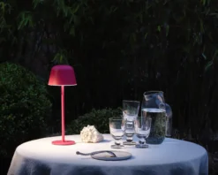Led Bordlampe Utendørs Magenta Oppladbar Usb-Osram Sale