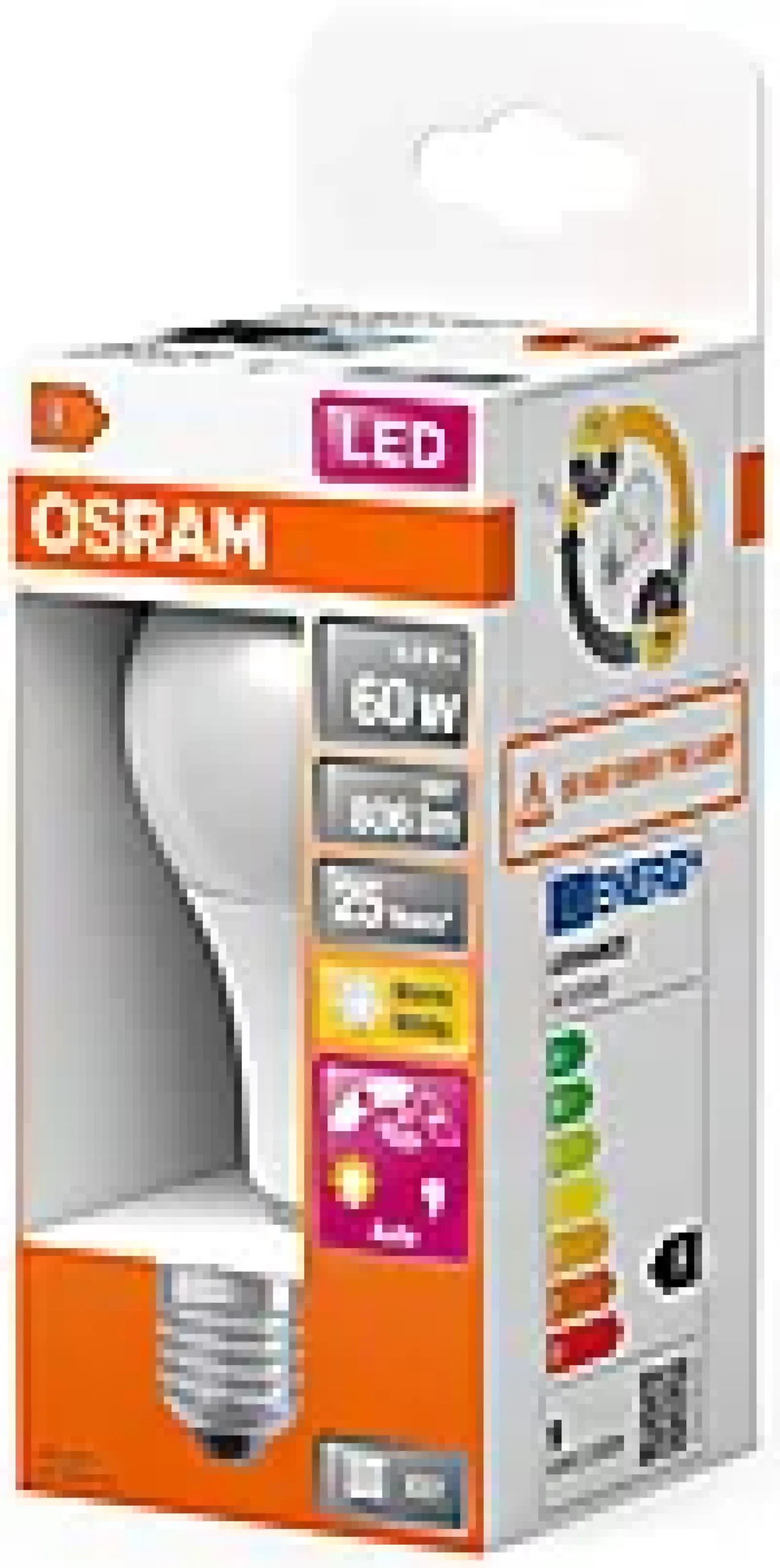 LED Classic A 60 9W 2700K daylight sensor E27-Osram Sale
