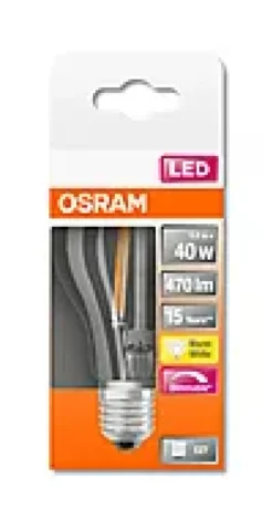 LED Classic A 40 4,5W 2700K dim E27-Osram Sale