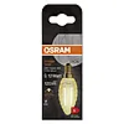 LED Classic BW 12 gold 1,5W 2400K E14-Osram Clearance