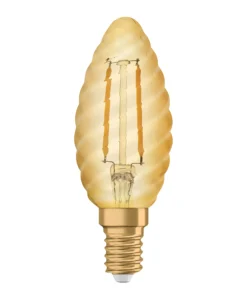 LED Classic BW 12 gold 1,5W 2400K E14-Osram Clearance