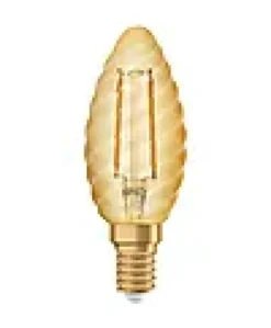 LED Classic BW 12 gold 1,5W 2400K E14-Osram Clearance