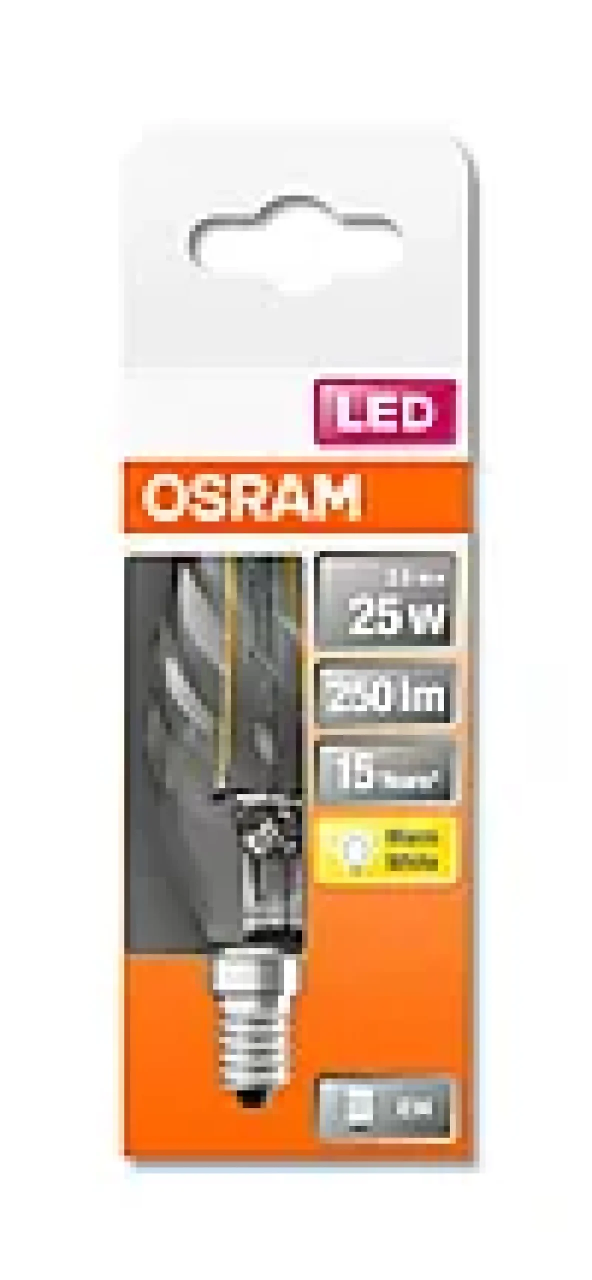 LED Classic BW 25 2,5W 2700K E14-Osram Hot