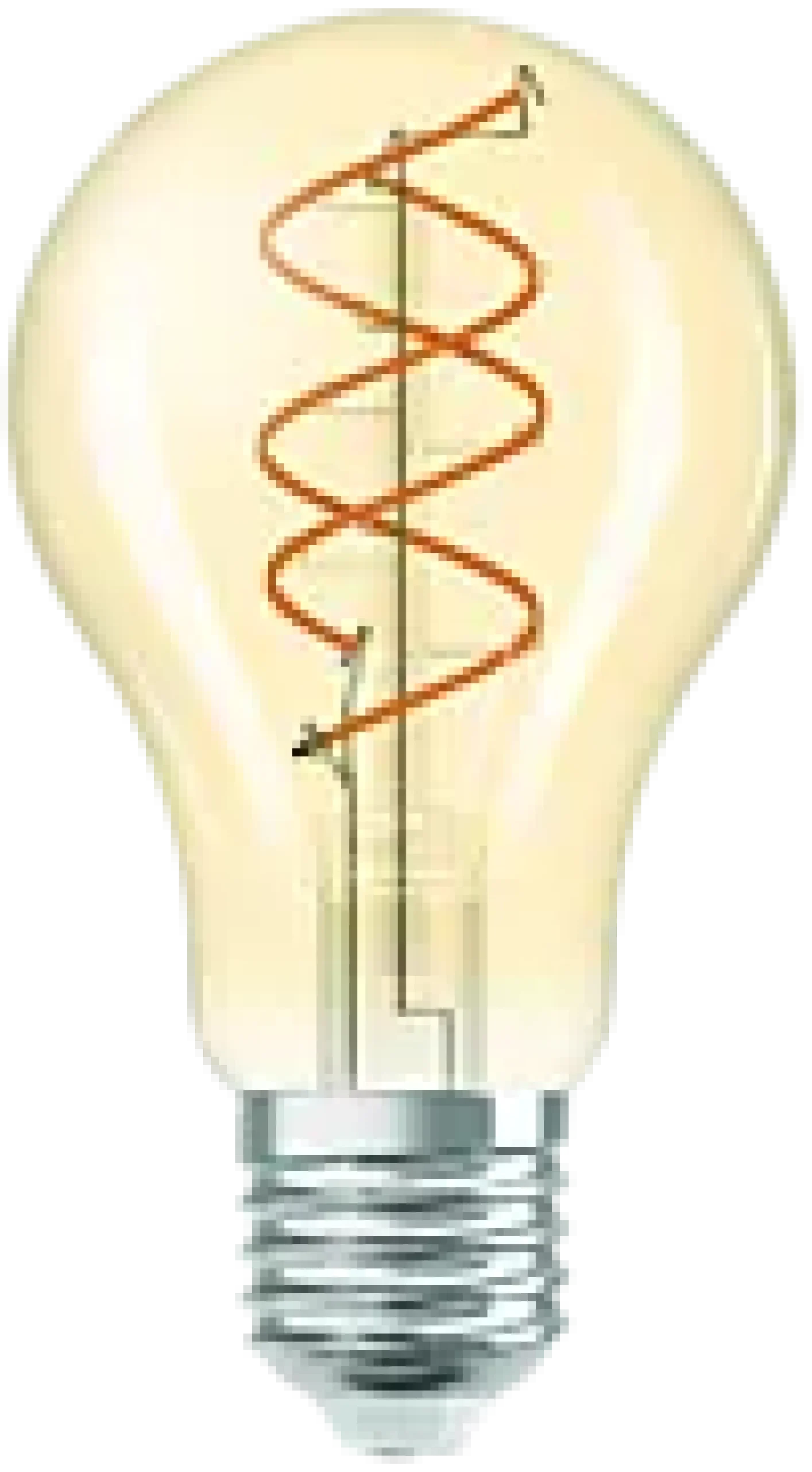 Led Dekorasjonspære E27 A60 806lm Gold Dimbar Varmere Lys-Osram New