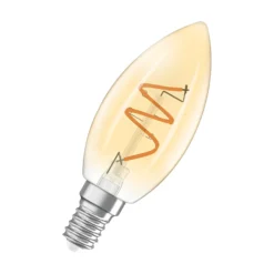 Led Dekorasjonspære E14 B28 300lm Gold Dimbar Varmere Lys-Osram Online