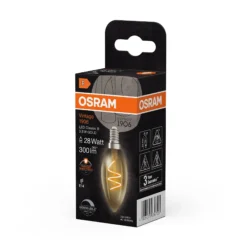 Led Dekorasjonspære E14 B28 300lm Gold Dimbar Varmere Lys-Osram Online