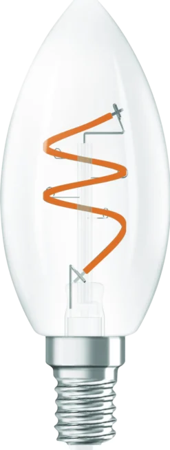 Led Dekorasjonspære E14 B28 300lm klar Dimbar-Osram Clearance