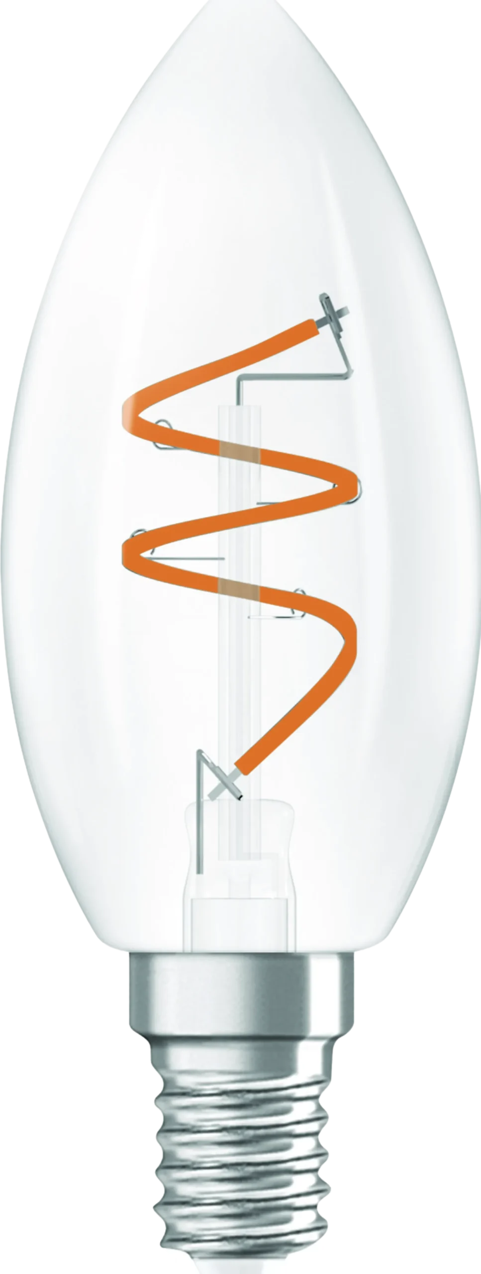 Led Dekorasjonspære E14 B28 300lm klar Dimbar-Osram Clearance