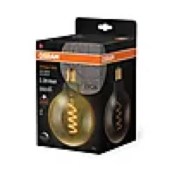 Led Dekorasjonspære E27 G125 28 300lm Gold Dim Varmere Lys-Osram New
