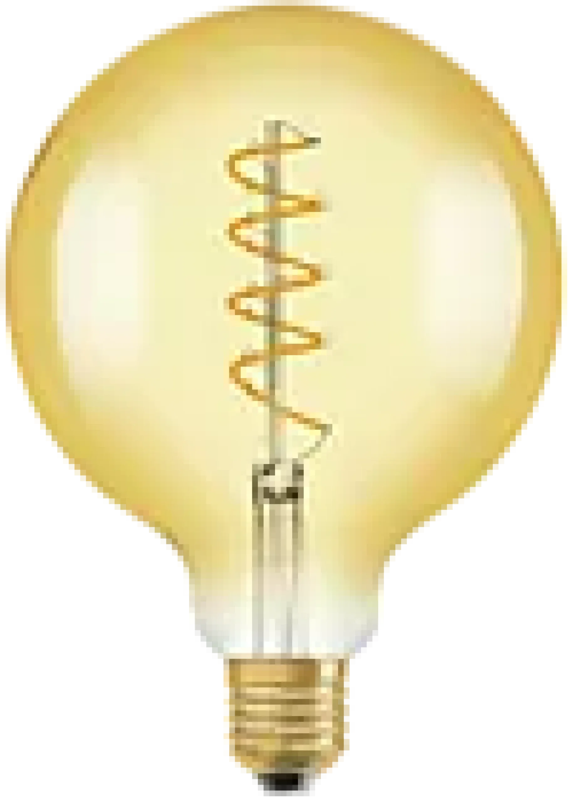 Led Dekorasjonspære E27 G125 28 300lm Gold Dim Varmere Lys-Osram New
