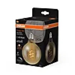 Led Dekorasjonspære E27 G95 40 470lm Gold Dim Varmere Lys-Osram