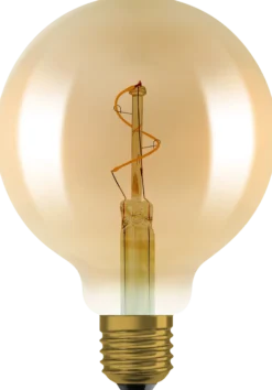 Led Dekorasjonspære E27 G95 30lm Gold Varmere Lys-Osram Outlet