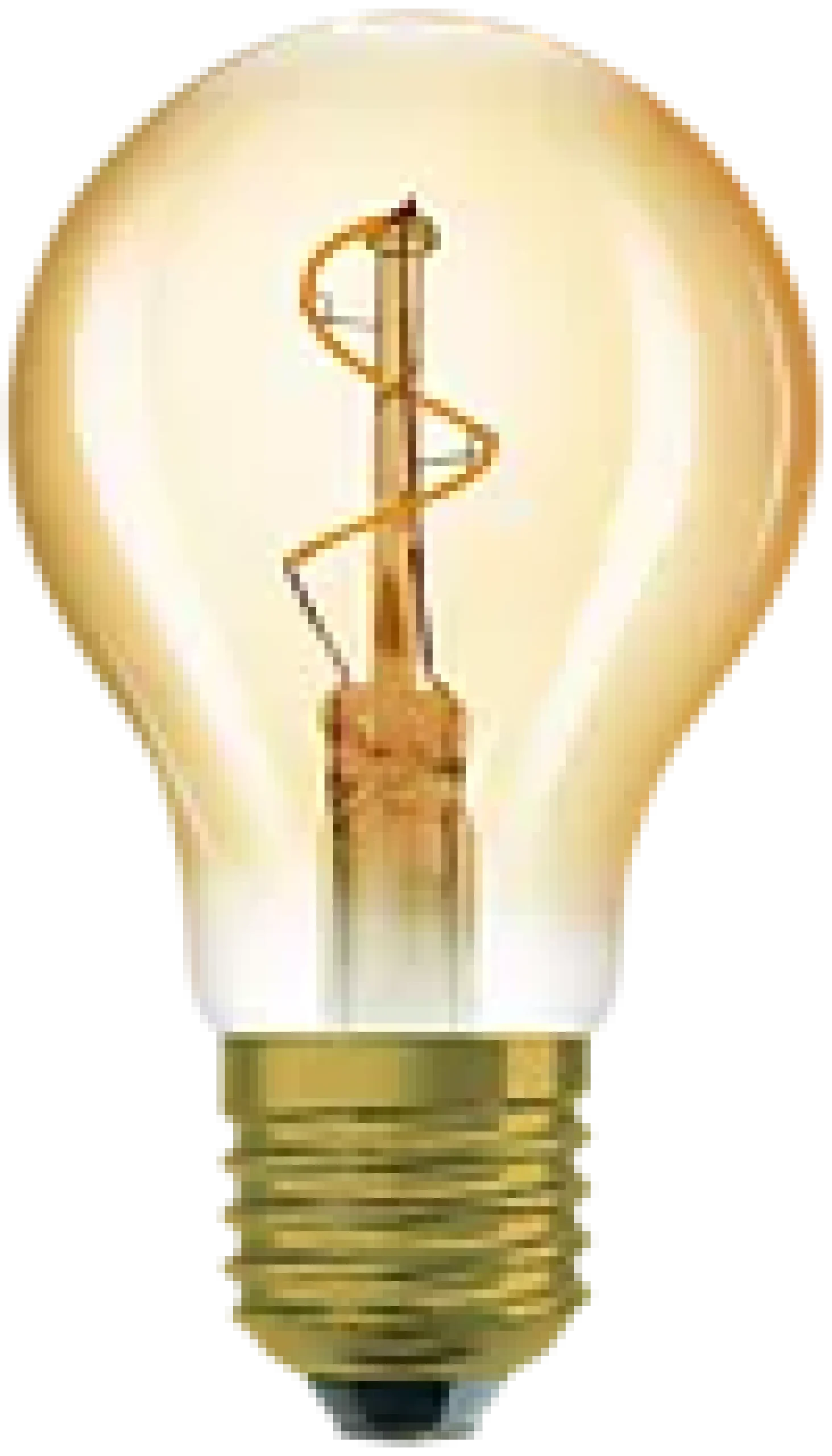 Led Dekorasjonspære E27 30lm Gold Varmere Lys-Osram Hot