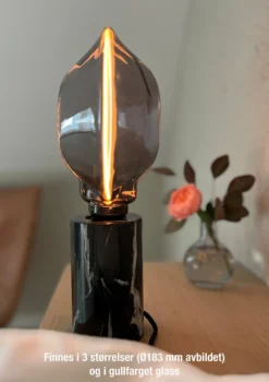 Led Dekorasjonspære E27 Ø100 12 110lm Smoke Dim Ekstra Varm-Osram New