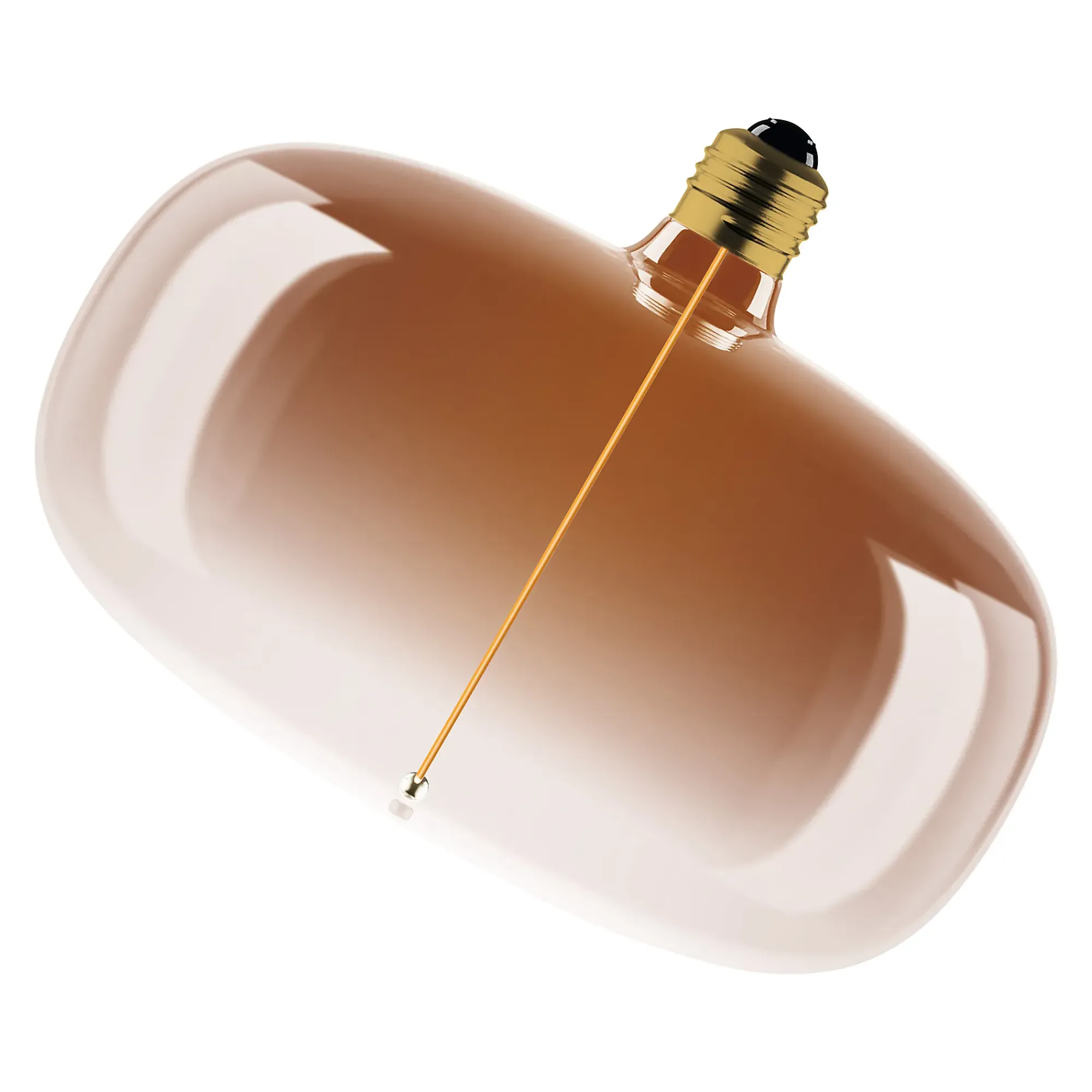 Led Dekorasjonspære E215 12 120lm Tea Brown Dimbar Varmhvit-Osram New