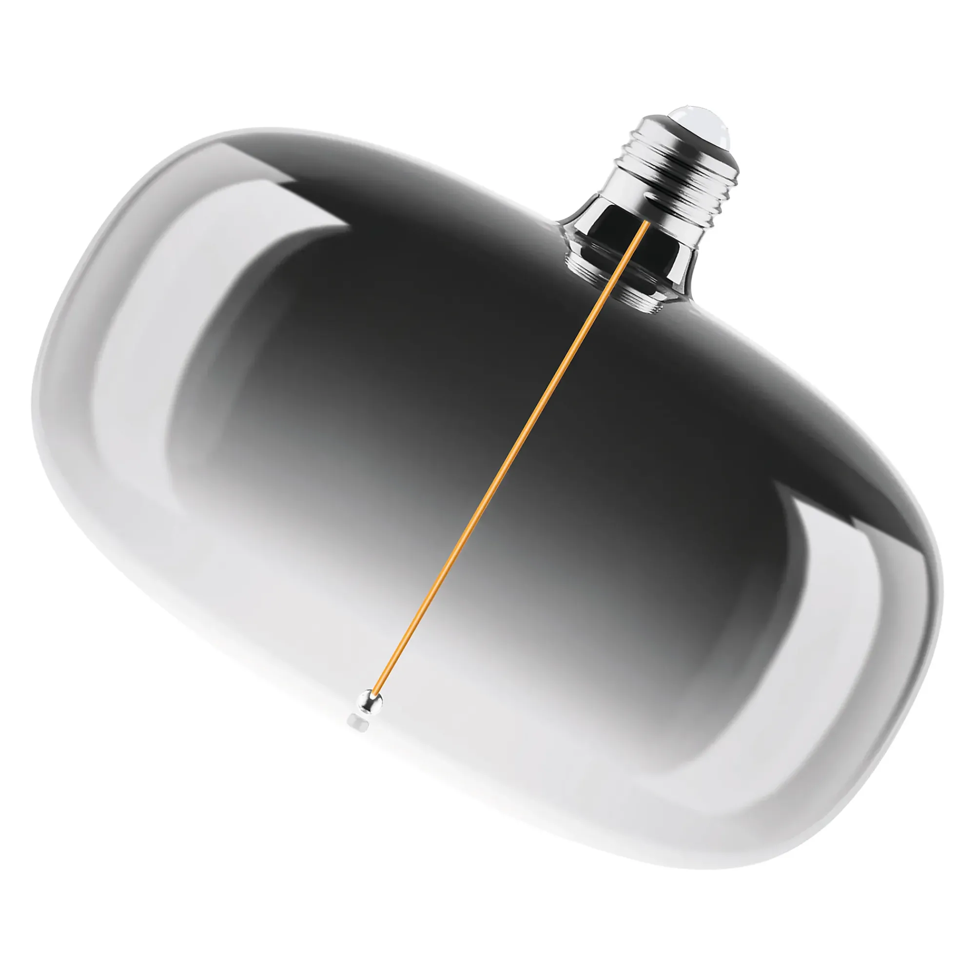Led Dekorasjonspære E27 O215 60lm Smoke Dimbar Ekstra Varm-Osram New