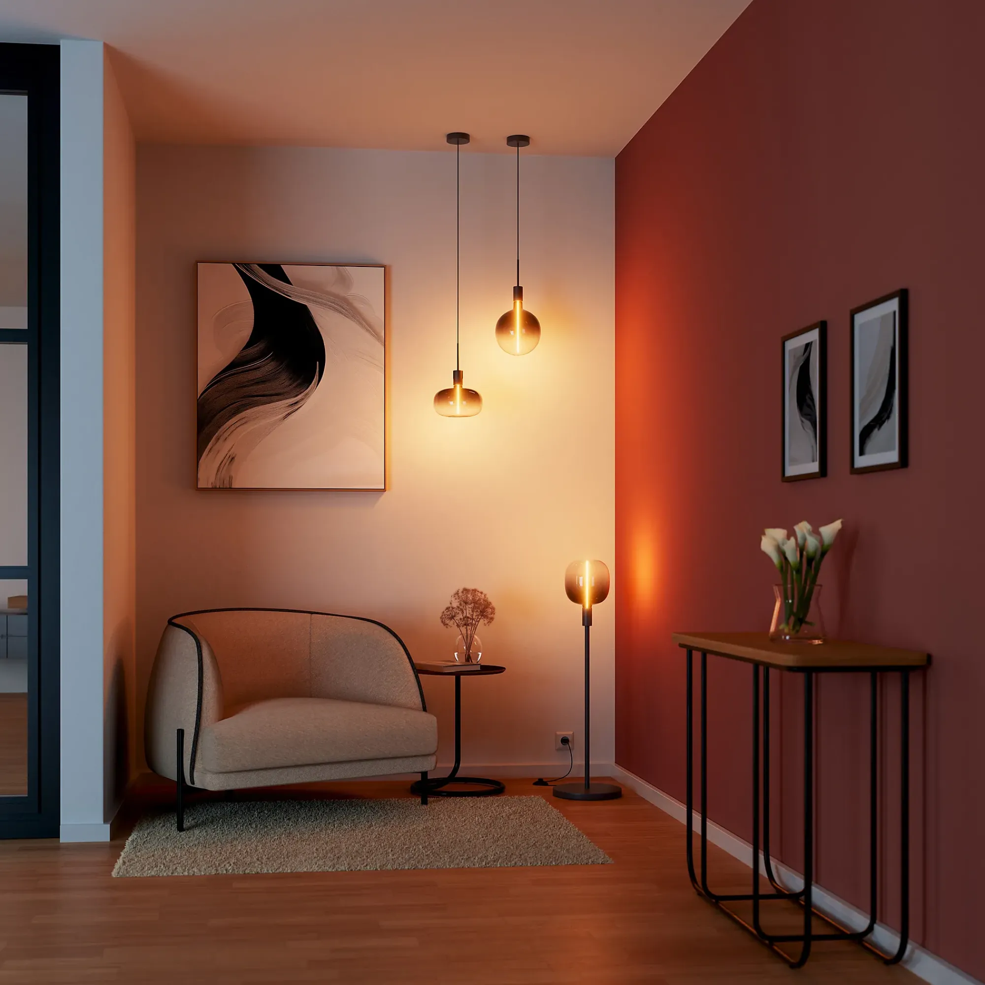 Led Dekorasjonspære O187 10 100lm Smoke Dimbar Varmhvit-Osram Outlet