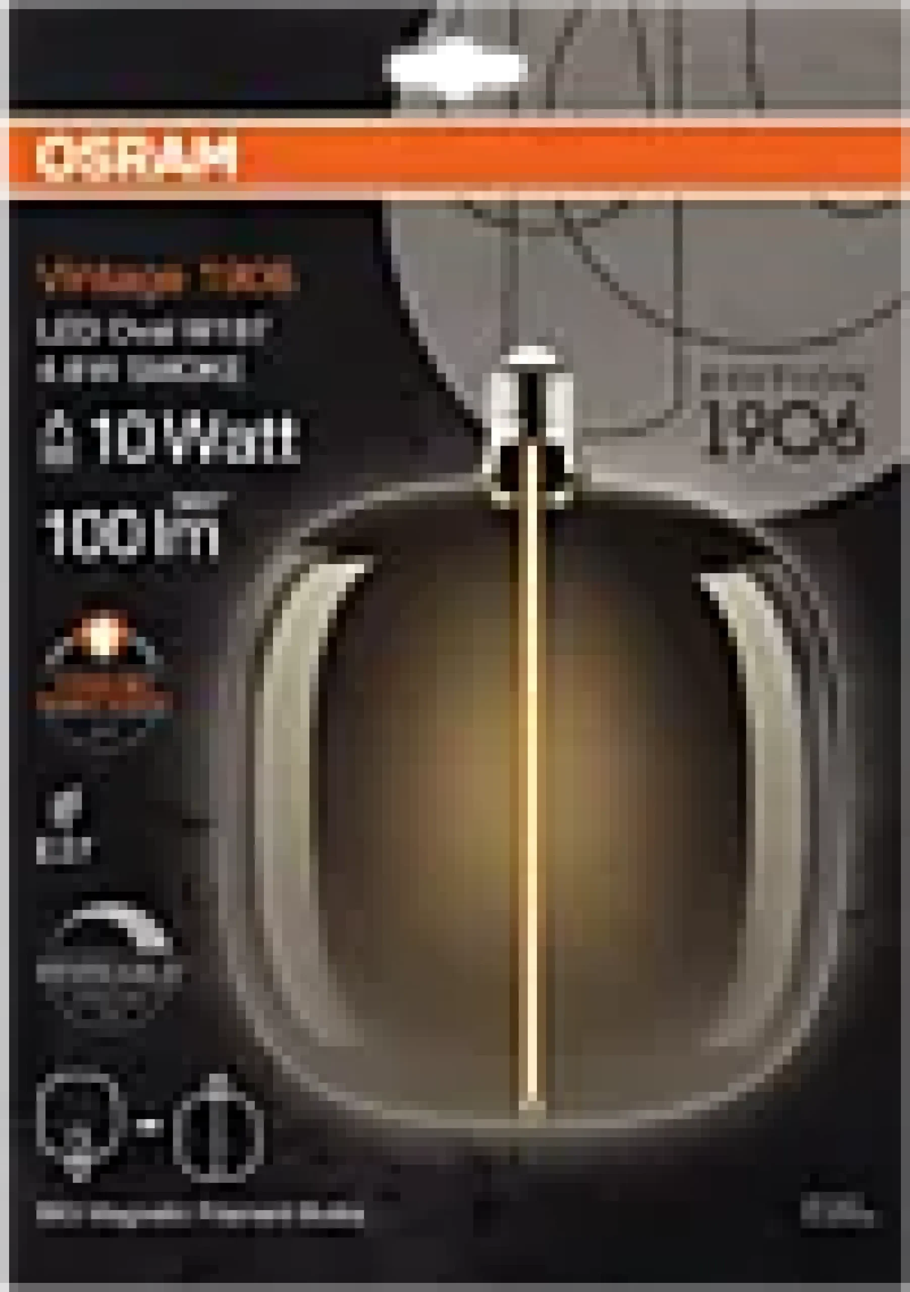 Led Dekorasjonspære O187 10 100lm Smoke Dimbar Varmhvit-Osram Outlet