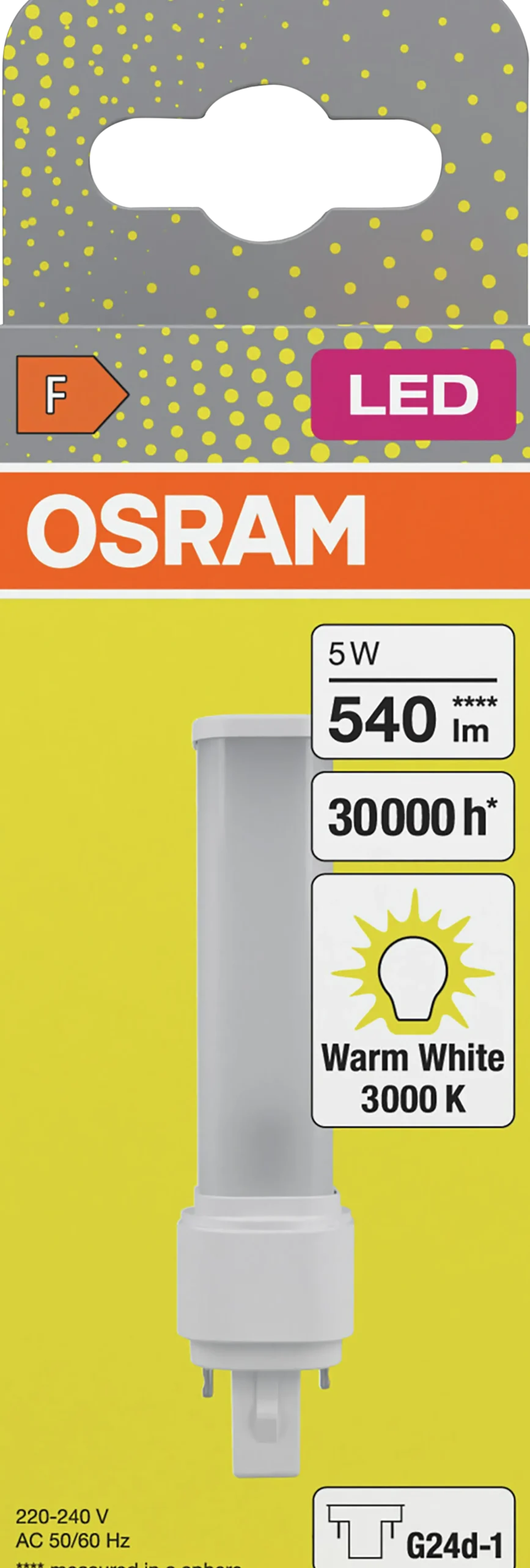Led dulux d 10 5w 830 g24d-1-Osram Outlet