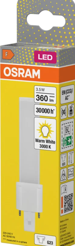 LED Dulux S 7 3,5W 830 G23-Osram Online