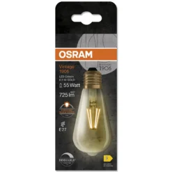LED Edison 1906 55 gold 6,5W dim 2400K E27-Osram Online